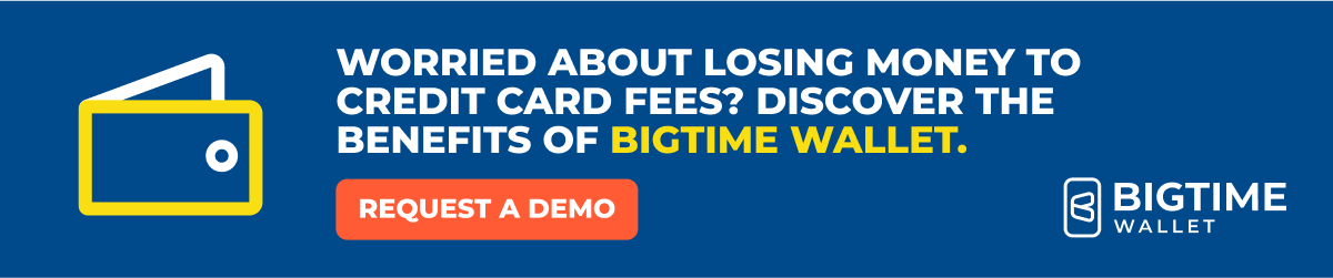 BigTime Demo - Should I charge customers for credit card fees