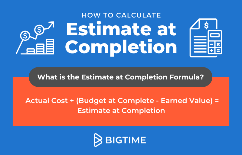 Estimate at Completion Project Budget Formula